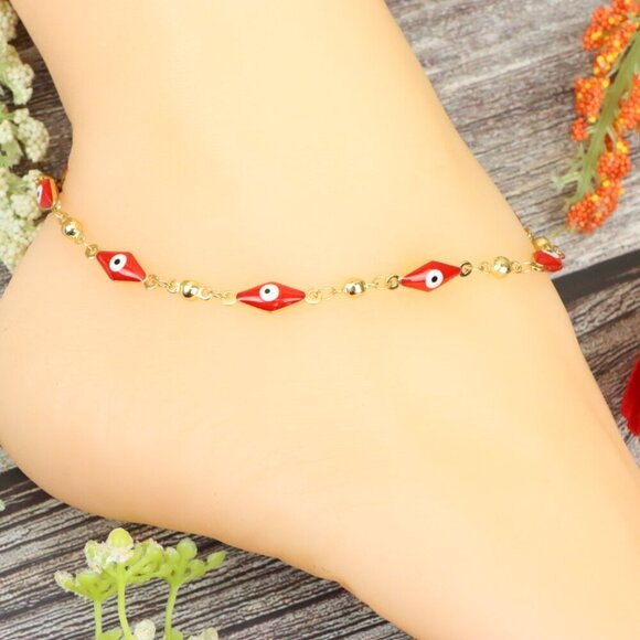 "Elegant Handmade Anklet – Delicate Jewelry for Women, MAR091622 - Picture 4 of 10